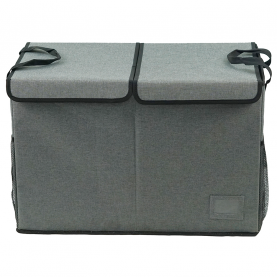 Összecsukható tároló doboz. szürke/fekete. DETER Összecsukható tároló doboz. szürke/fekete. DETER