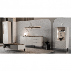 Alacsony vitrin. kasmír/castello tolgy. EYCO 1D1W Alacsony vitrin. kasmír/castello tolgy. EYCO 1D1W