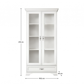 Vitrin. alpesi fehér. KENTAK REG2W1S