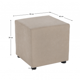 Zsámoly. Alova szovet. bézs. REGOR Zsámoly. Alova szovet. bézs. REGOR