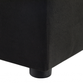 Zsámoly. Alova szovet. fekete. REGOR Zsámoly. Alova szovet. fekete. REGOR