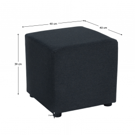 Zsámoly. Twist szovet. sotétszürke. REGOR Zsámoly. Twist szovet. sotétszürke. REGOR