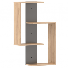 Fali polc. artisan tolgy/grafit. VALPA