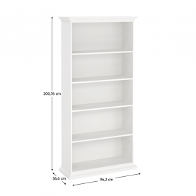 Polcos szekrény. fehér. PARIS 79864 Polcos szekrény. fehér. PARIS 79864