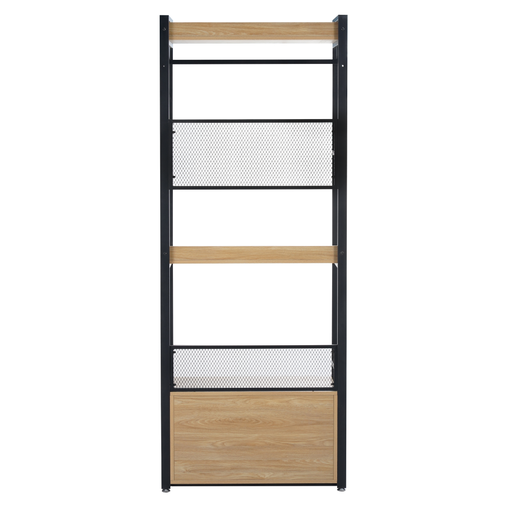 Polcállvány fiókokkal. tolgy/fekete. KILOS NEW TYP 1