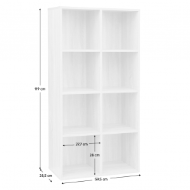 Polcállvány. fehér. SANDE Polcállvány. fehér. SANDE