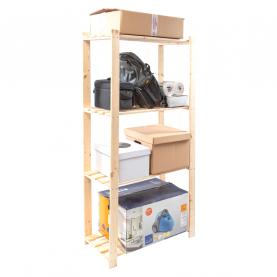 Polcállvány. természetes. fenyő. SIMU 1600 Polcállvány. természetes. fenyő. SIMU 1600