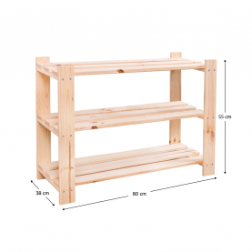 Polcállvány. természetes. fenyő. SIMU 550 Polcállvány. természetes. fenyő. SIMU 550