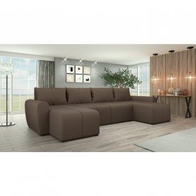 Univerzális ülőgarnitúra. barna. DELIN U UNI Univerzális ülőgarnitúra. barna. DELIN U UNI