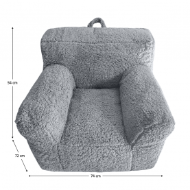 Babzsák. világosszürke. JAMO Babzsák. világosszürke. JAMO