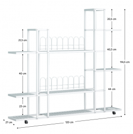Polcállvány. fehér. LASKIA Polcállvány. fehér. LASKIA