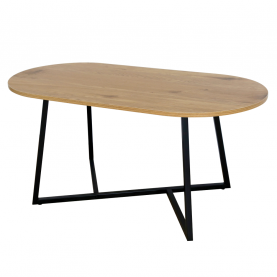 Dohányzóasztal. tolgy/fekete. FREMONT