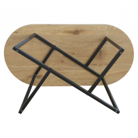 Dohányzóasztal. tolgy/fekete. FREMONT