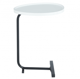 Kisasztal. fehér/fekete. ABERY Kisasztal. fehér/fekete. ABERY