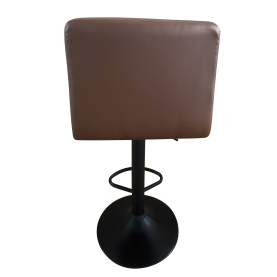 Bárszék. ekobőr barna/fekete. SELEST