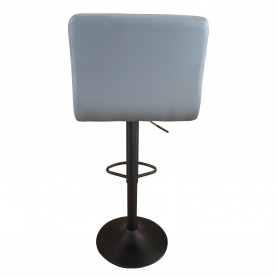 Bárszék. ekobőr szürke/fekete. SELEST