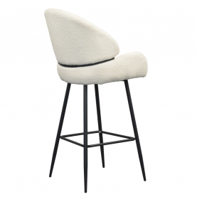 Bárszék. fehér/fekete. SANAKO TYP 2