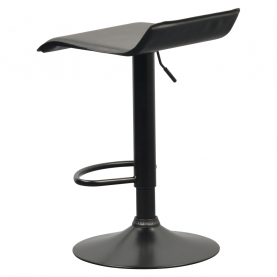 Bárszék. fekete ekobőr. BAILI