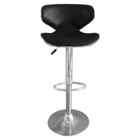 Bárszék. fekete/króm. HEDLI