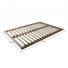 Nyitható ágyrács. 140x200. BASIC FLEX FRONT