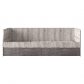 Ágy 2S. 90x200. nairobi gesztenye/onix. JESI NEW