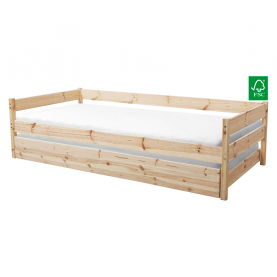 Ágy ráccsal. 90x200. lucfenyő. BENY