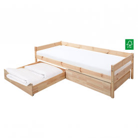 Ágy ráccsal. 90x200. lucfenyő. BENY