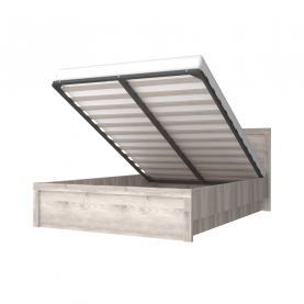 Ágy tárhellyel. 140x200. nairobi gesztenye. JESI NEW