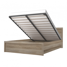 Ágy tárhellyel. 160x200. sonoma tolgy. JESI NEW