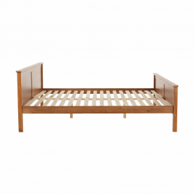 Ágy. tűnyalábos fenyőfa tolgy árnyalatban. 180x200. PROVO NEW