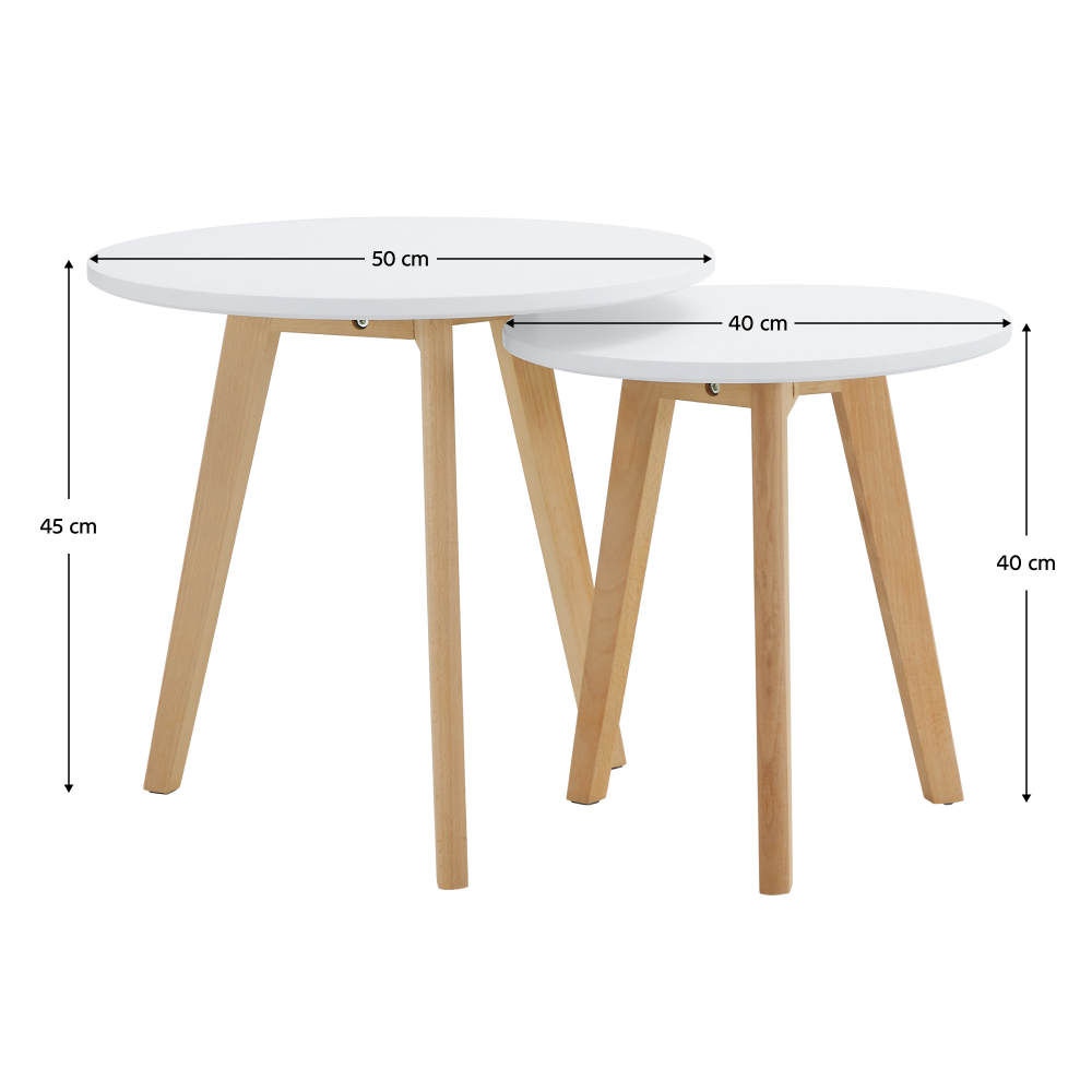 2 dohányzóasztal szett. fém. fehér/bükk. MALTO 2 NEW 2 dohányzóasztal szett. fém. fehér/bükk. MALTO 2 NEW