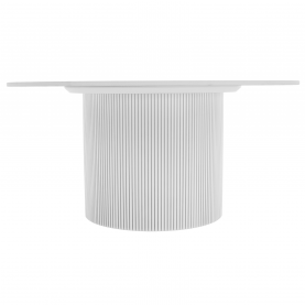 Dohányzóasztal. fehér márvány/MDF. átmérő 80 cm. MAHIR TYP 1 Dohányzóasztal. fehér márvány/MDF. átmérő 80 cm. MAHIR TYP 1