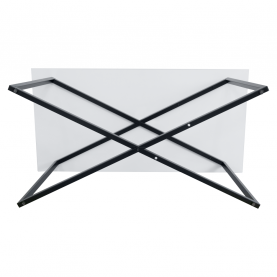 Dohányzóasztal. fehér/fekete. BERTEL Dohányzóasztal. fehér/fekete. BERTEL