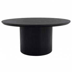 Dohányzóasztal. fekete. átmérő 80 cm. MAHIR TYP 2 Dohányzóasztal. fekete. átmérő 80 cm. MAHIR TYP 2