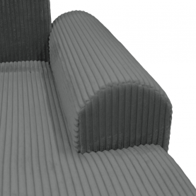 Ülőgarnitúra. szürke. balos. VELINA ROH