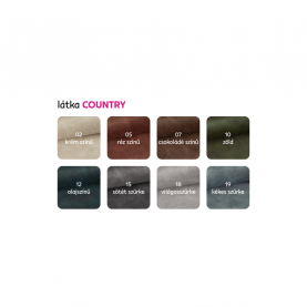 Ülőgarnitúra. szürke. jobbos. MALAGA