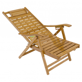 Kerti állítható szék. természetes. bambusz. URSEL Kerti állítható szék. természetes. bambusz. URSEL