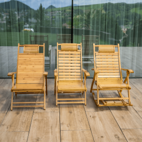 Kerti állítható szék. természetes. bambusz. VARDON Kerti állítható szék. természetes. bambusz. VARDON