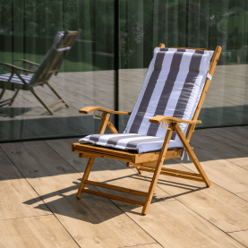 Kerti állítható szék. természetes. bambusz. VARDON Kerti állítható szék. természetes. bambusz. VARDON