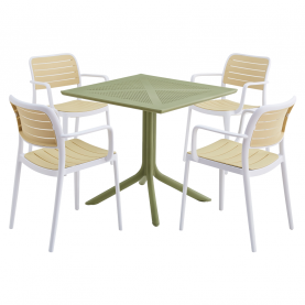 Rakásolható szék. fehér/bézs. KARDOS TYP 2 Rakásolható szék. fehér/bézs. KARDOS TYP 2