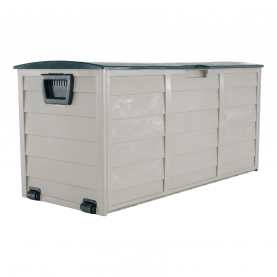 Kerti tárolódoboz. szürke/zold. KORTEZ Kerti tárolódoboz. szürke/zold. KORTEZ