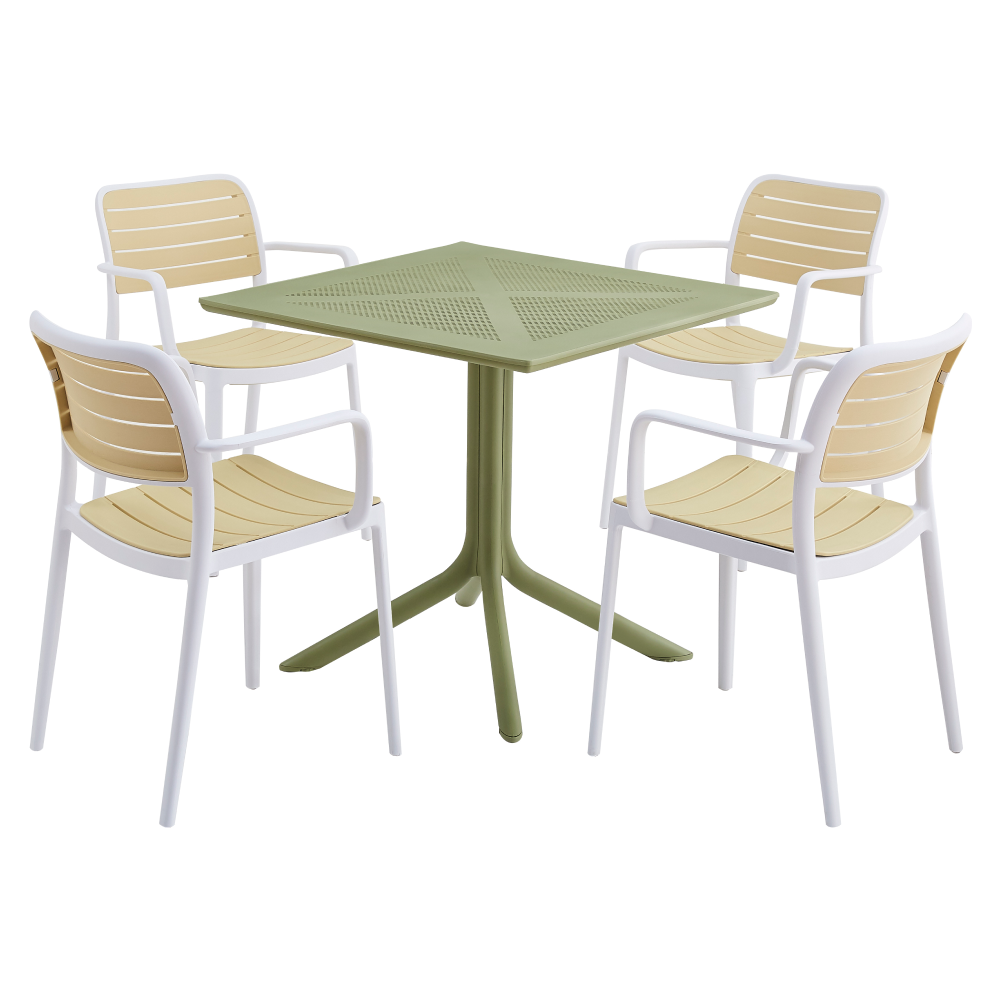 Kerti asztal. zold. DENTON NEW