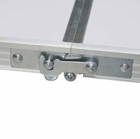 Összecsukható kempingasztal. 120 cm. alumínium/MDF. KEPI TYP 1