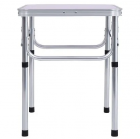 Összecsukható kempingasztal. 60 cm. alumínium/MDF. KEPI TYP 2