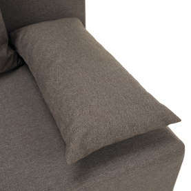 Kihúzható heverő. barna. EUGI