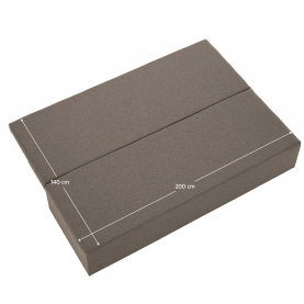 Kihúzható heverő. barna. EUGI