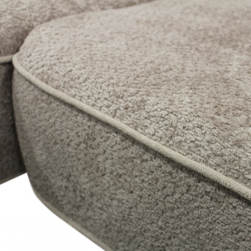 Sarokkanapé. szürkésbézs Taupe. balos. MURIEL ROH