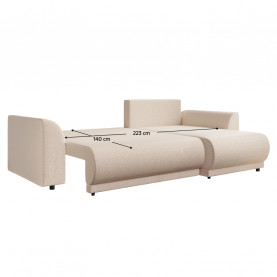 Univerzális ülőgarnitúra. bézs. LIMON ROH