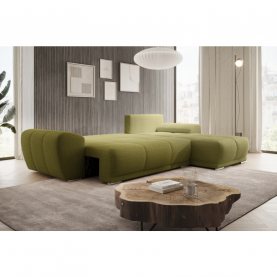 Univerzális ülőgarnitúra. olívazold. KERIM ROH