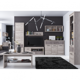 Vitrin 1D1W1S. nairobi gesztenye/onix. JESI NEW Vitrin 1D1W1S. nairobi gesztenye/onix. JESI NEW